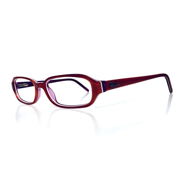 RayBan Red & Pink Rectangular Glasses main image 10